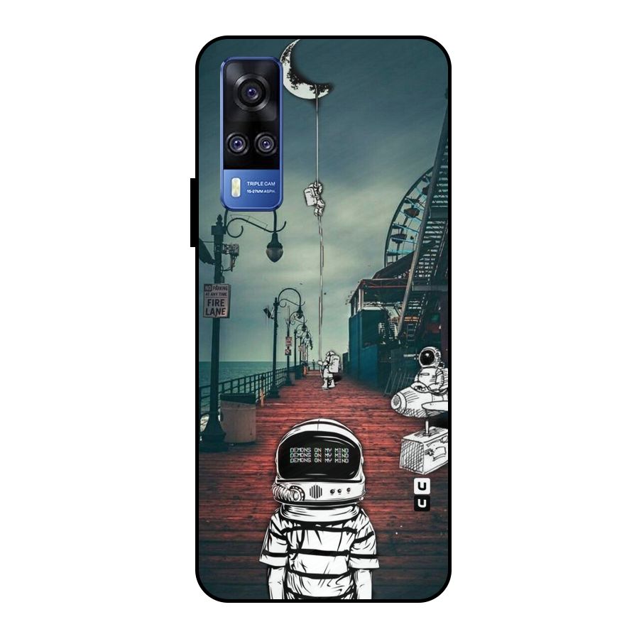 Robotic Design Metal Back Case for Vivo Y51