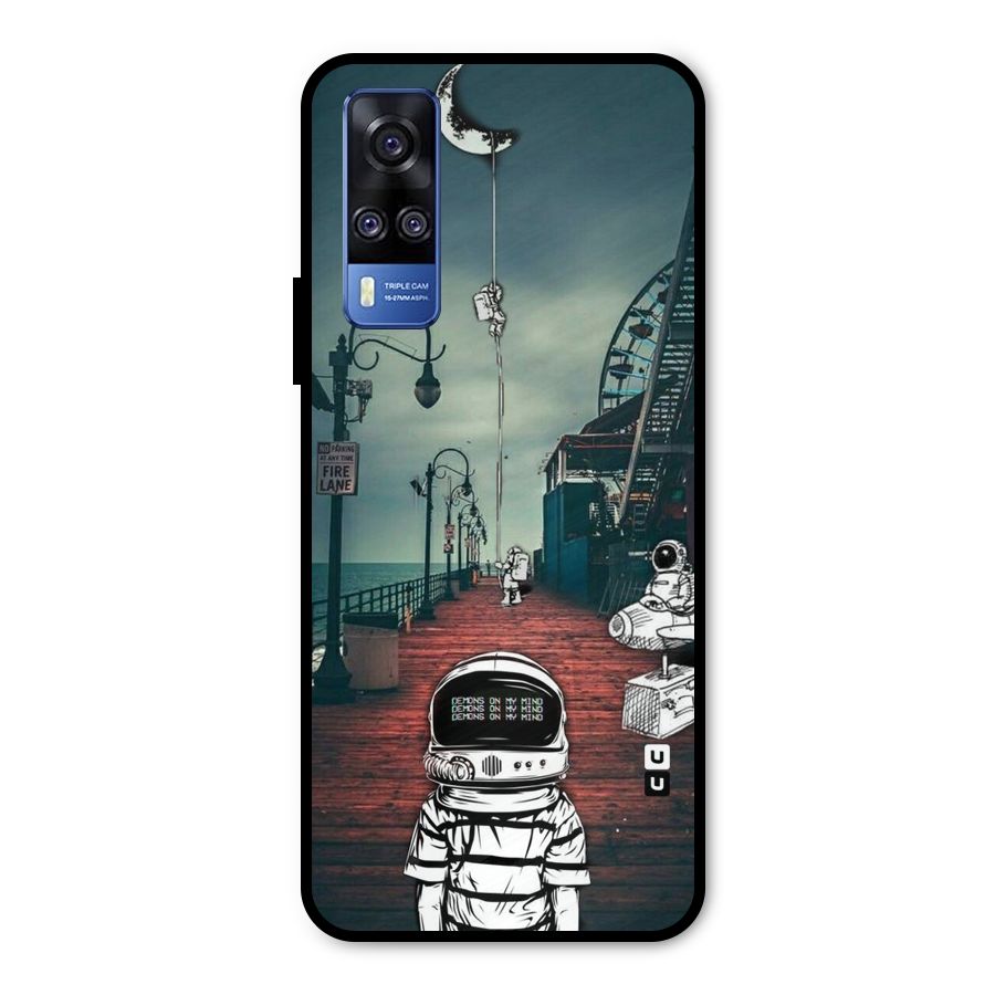 Robotic Design Metal Back Case for Vivo Y51A