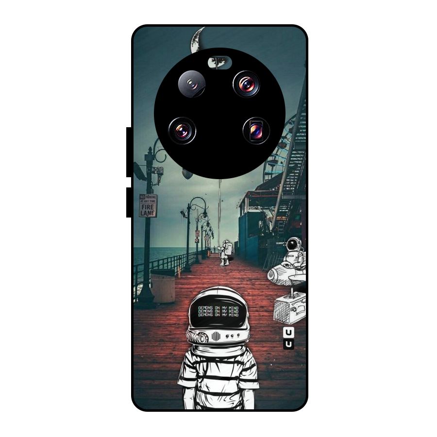 Robotic Design Metal Back Case for Xiaomi 13 Ultra