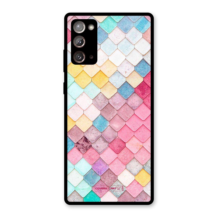 Rocks Pattern Design Glass Back Case for Galaxy Note 20