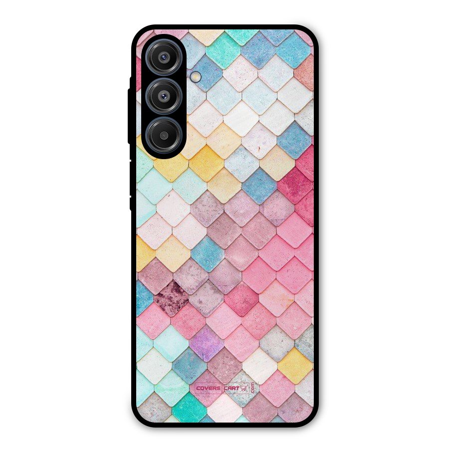 Rocks Pattern Design Metal Back Case for Galaxy A16 5G