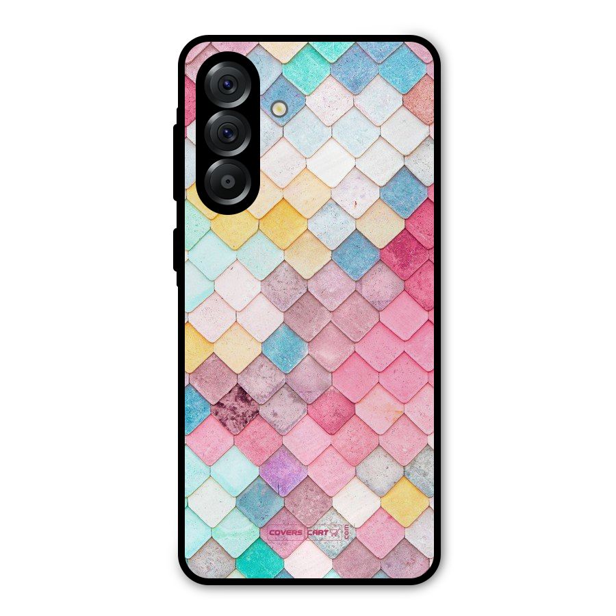 Rocks Pattern Design Metal Back Case for Galaxy A36