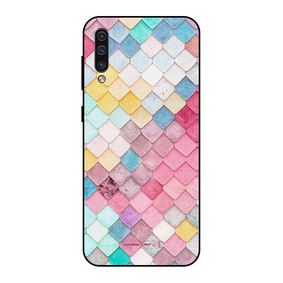 Rocks Pattern Design Metal Back Case for Galaxy A50s