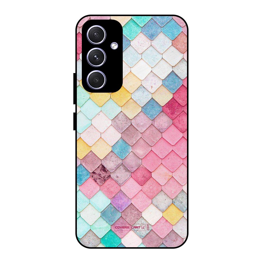 Rocks Pattern Design Metal Back Case for Galaxy A54