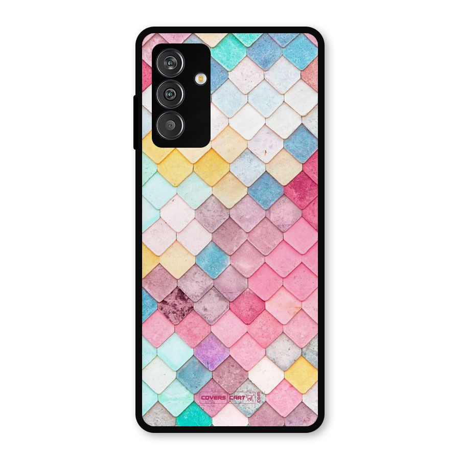 Rocks Pattern Design Metal Back Case for Galaxy M13