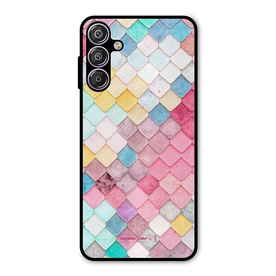 Rocks Pattern Design Metal Back Case for Galaxy M15
