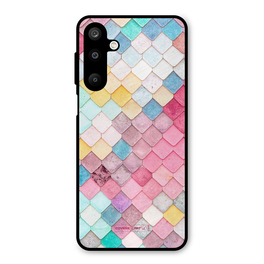 Rocks Pattern Design Metal Back Case for Galaxy M16