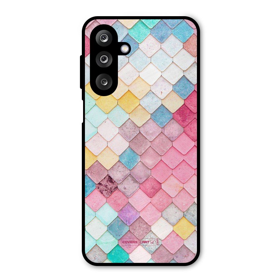 Rocks Pattern Design Metal Back Case for Galaxy M36