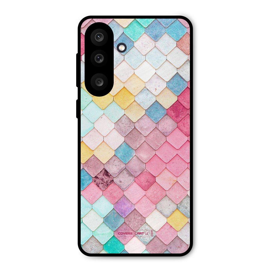 Rocks Pattern Design Metal Back Case for Galaxy M56