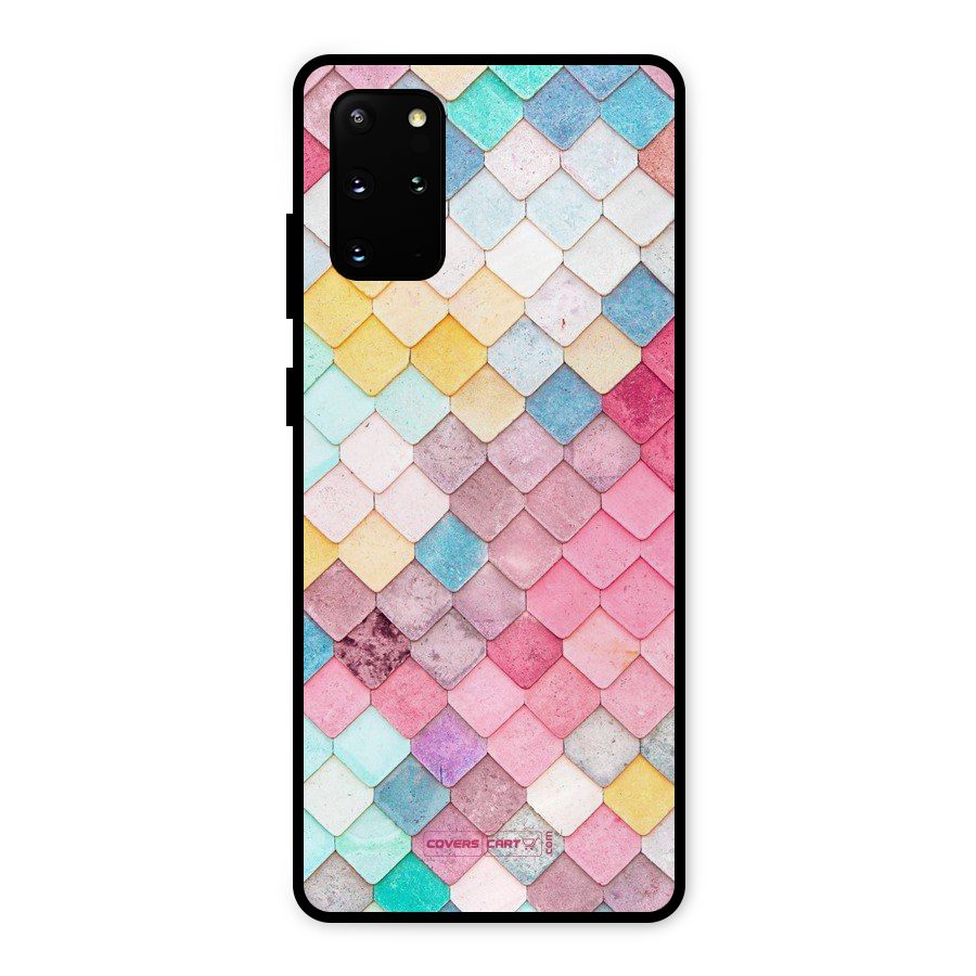 Rocks Pattern Design Metal Back Case for Galaxy S20 Plus
