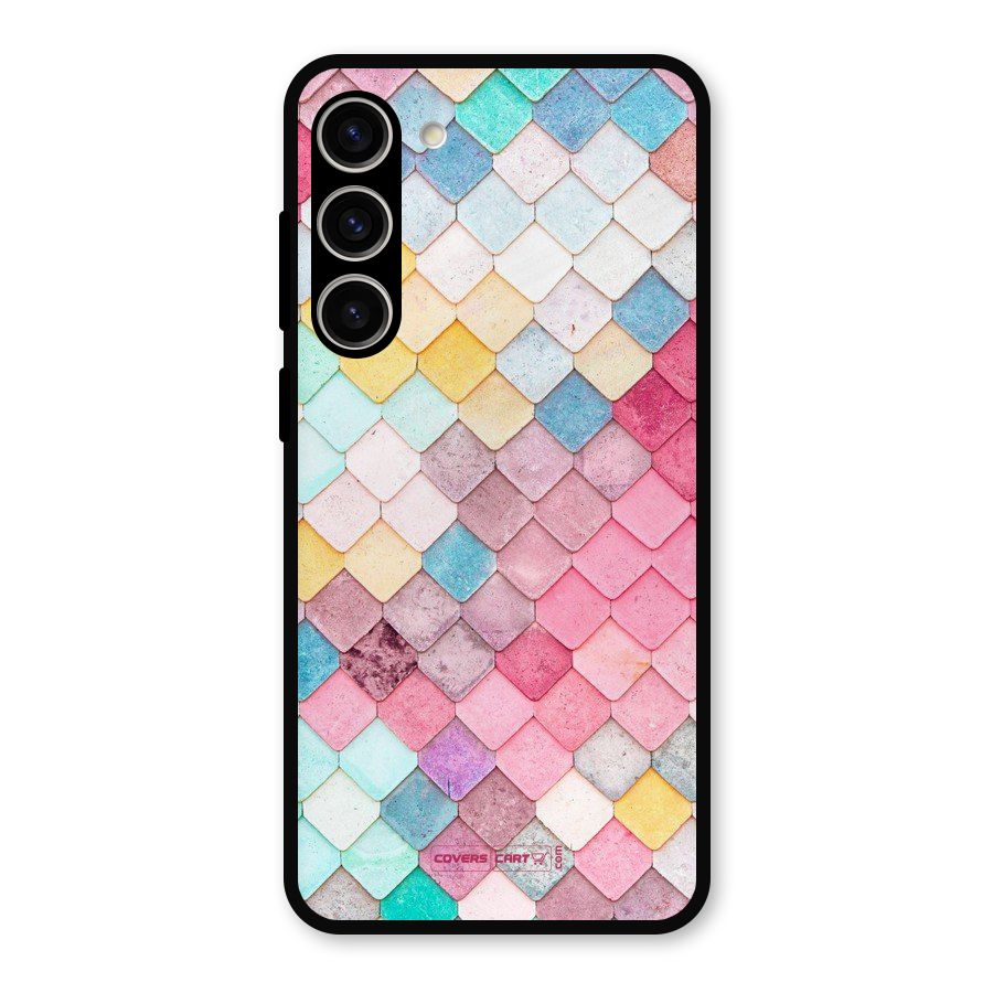 Rocks Pattern Design Metal Back Case for Galaxy S23 Plus