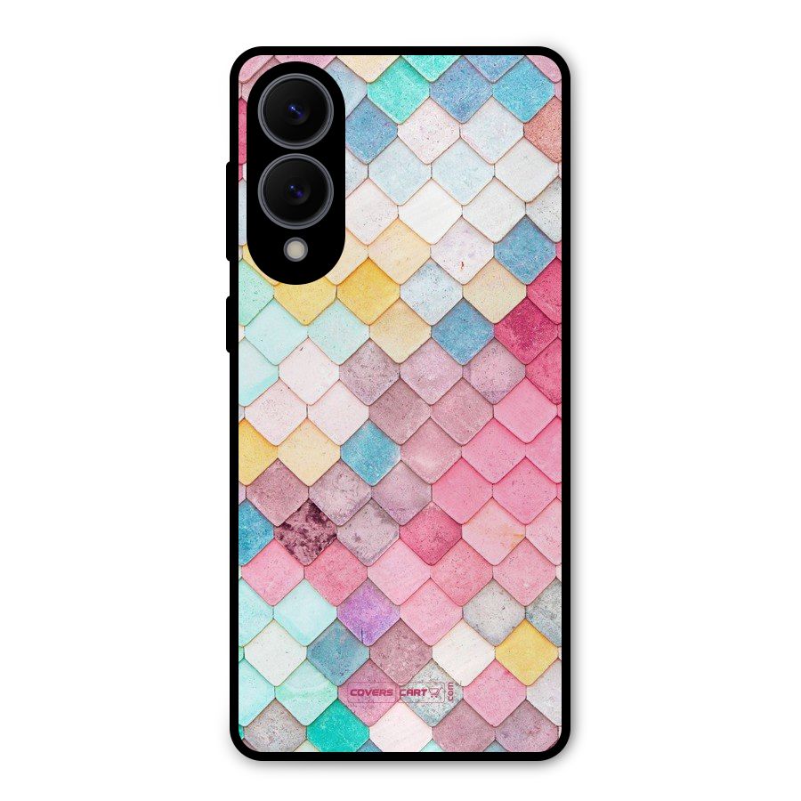 Rocks Pattern Design Metal Back Case for Galaxy S25 Edge