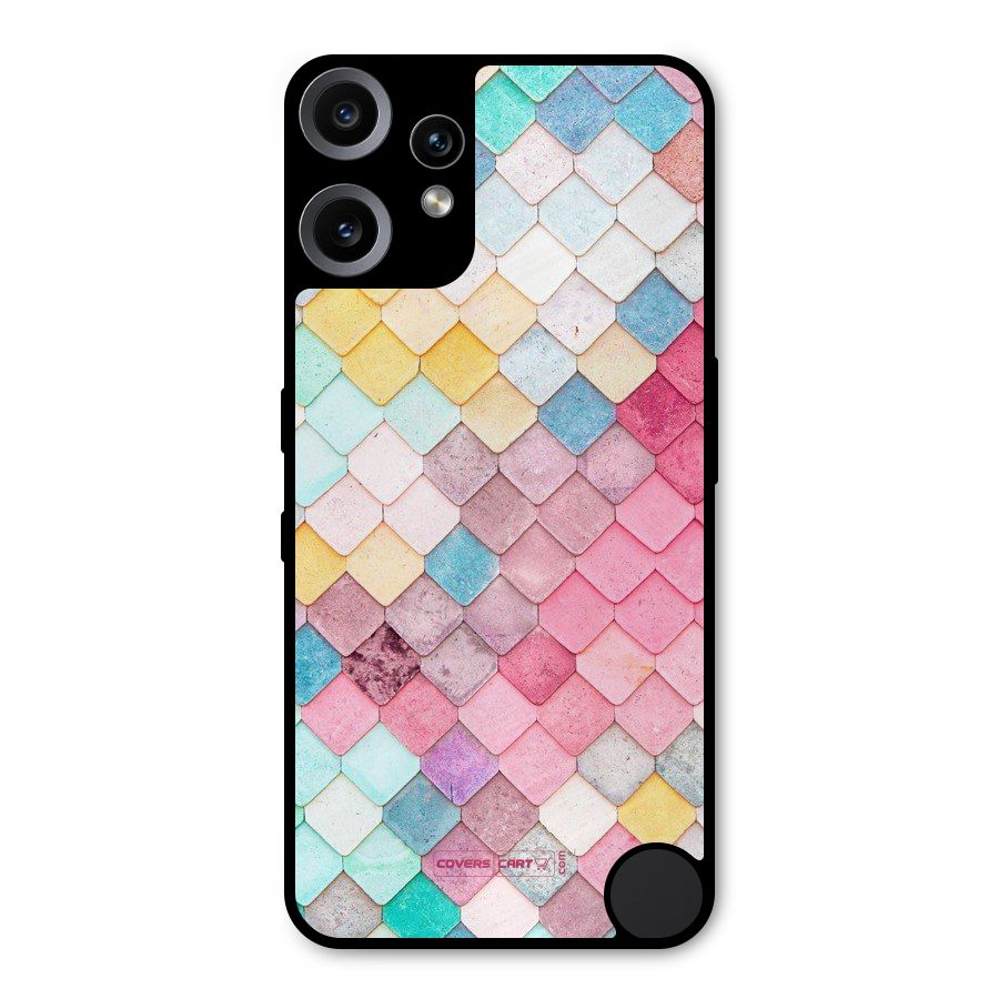 Rocks Pattern Design Metal Back Case for Nothing CMF Phone 2 Pro