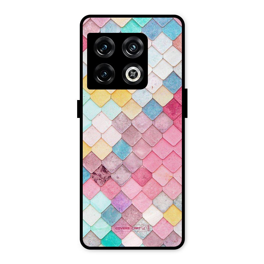 Rocks Pattern Design Metal Back Case for OnePlus 10 Pro 5G