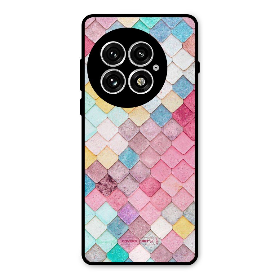 Rocks Pattern Design Metal Back Case for OnePlus 13