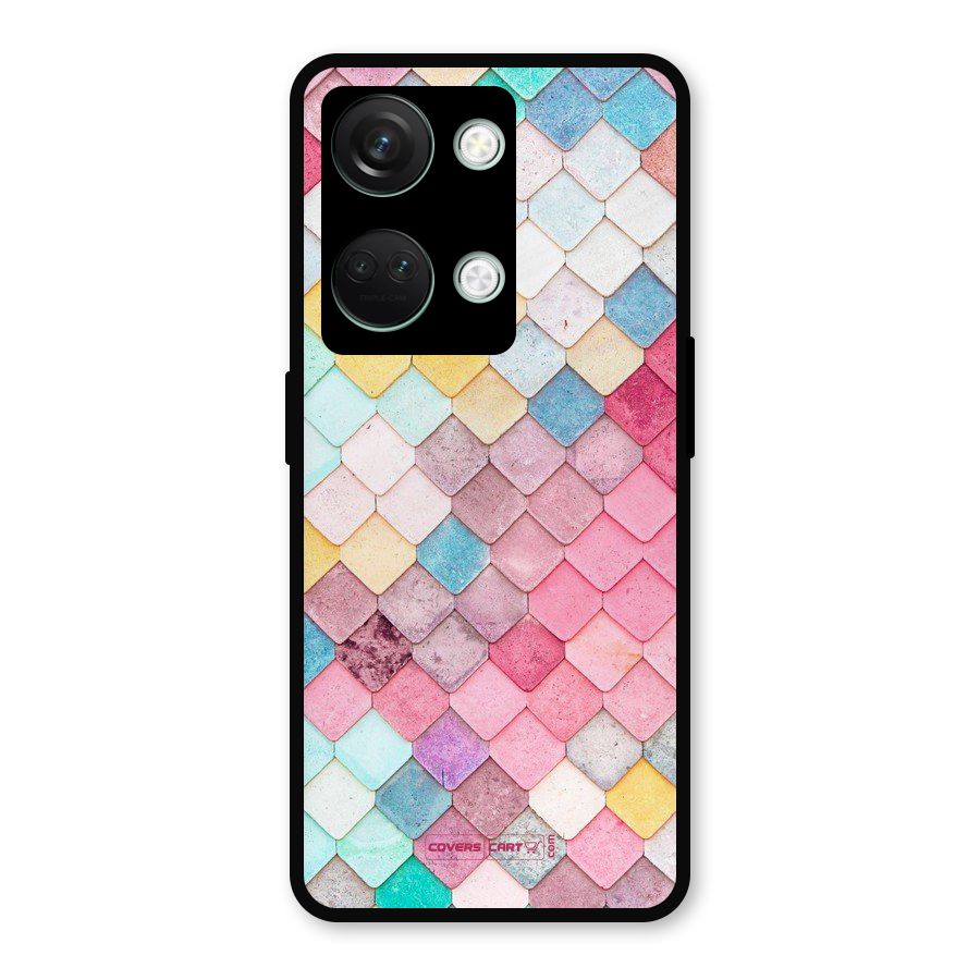 Rocks Pattern Design Metal Back Case for OnePlus Nord 3