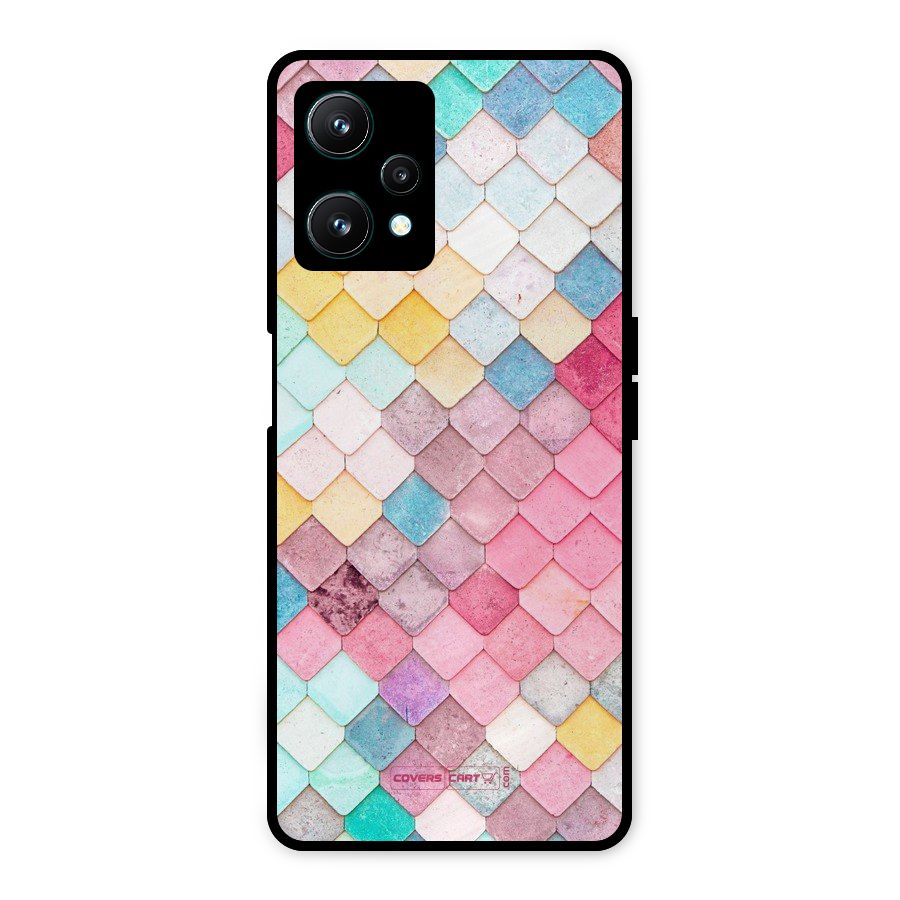 Rocks Pattern Design Metal Back Case for Realme 9 Pro 5G