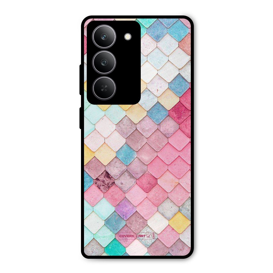Rocks Pattern Design Metal Back Case for Realme P3x