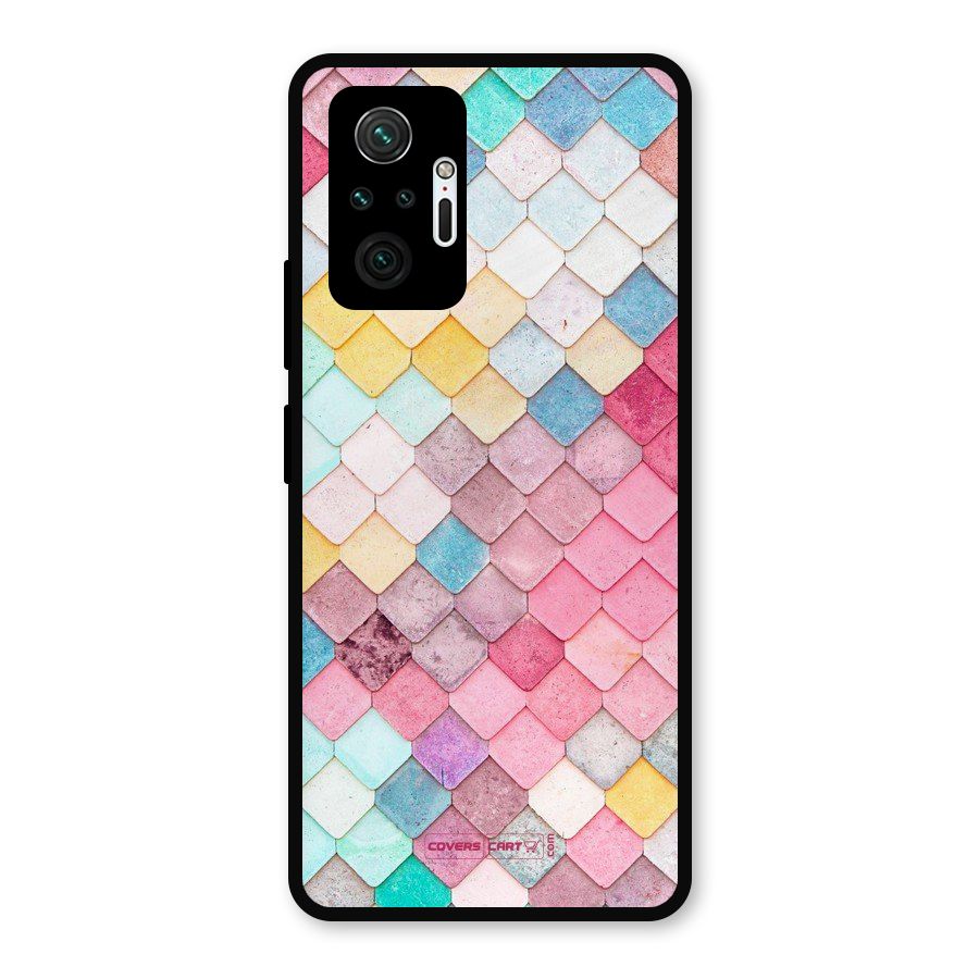 Rocks Pattern Design Metal Back Case for Redmi Note 10 Pro Max