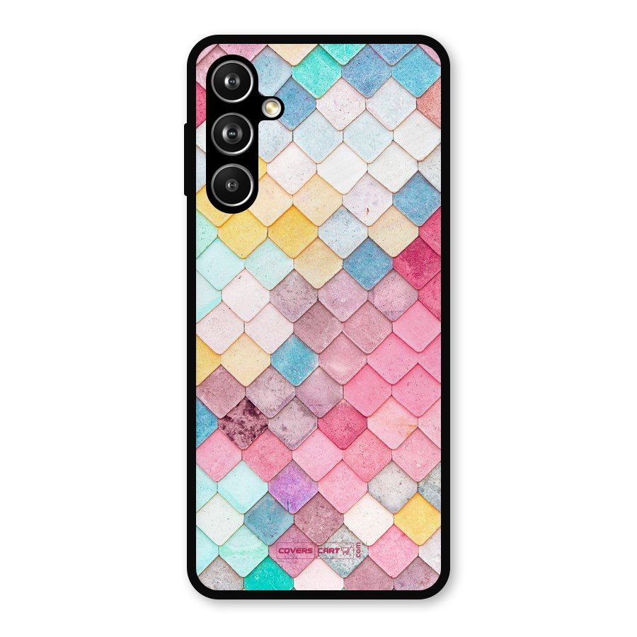 Rocks Pattern Design Metal Back Case for Samsung Galaxy M54