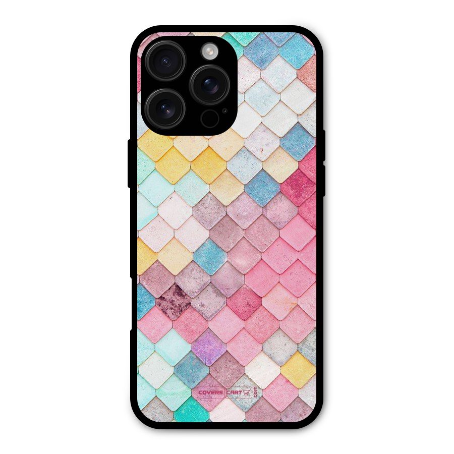 Rocks Pattern Design Metal Back Case for iPhone 16 Pro Max