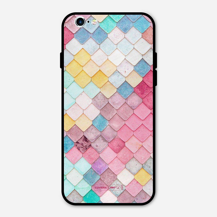 Rocks Pattern Design Metal Back Case for iPhone 6 6s