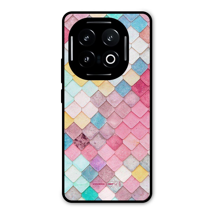 Rocks Pattern Design Metal Back Case for iQOO 13