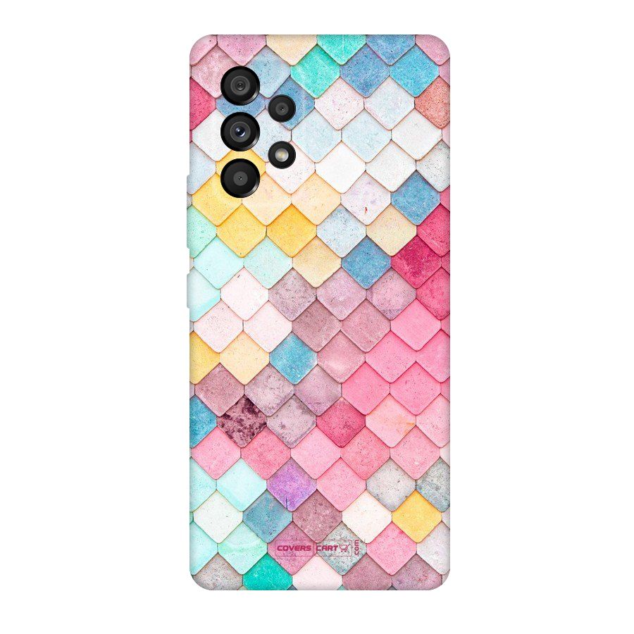 Rocks Pattern Design Original Polycarbonate Back Case for Galaxy A53 5G