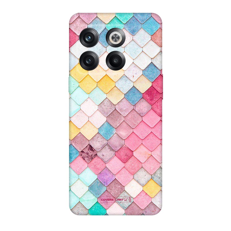 Rocks Pattern Design Original Polycarbonate Back Case for OnePlus 10T