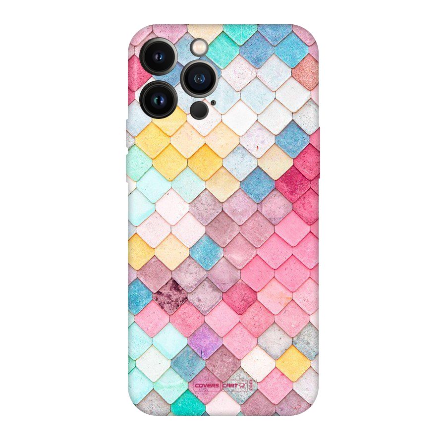 Rocks Pattern Design Original Polycarbonate Back Case for iPhone 13 Pro Max
