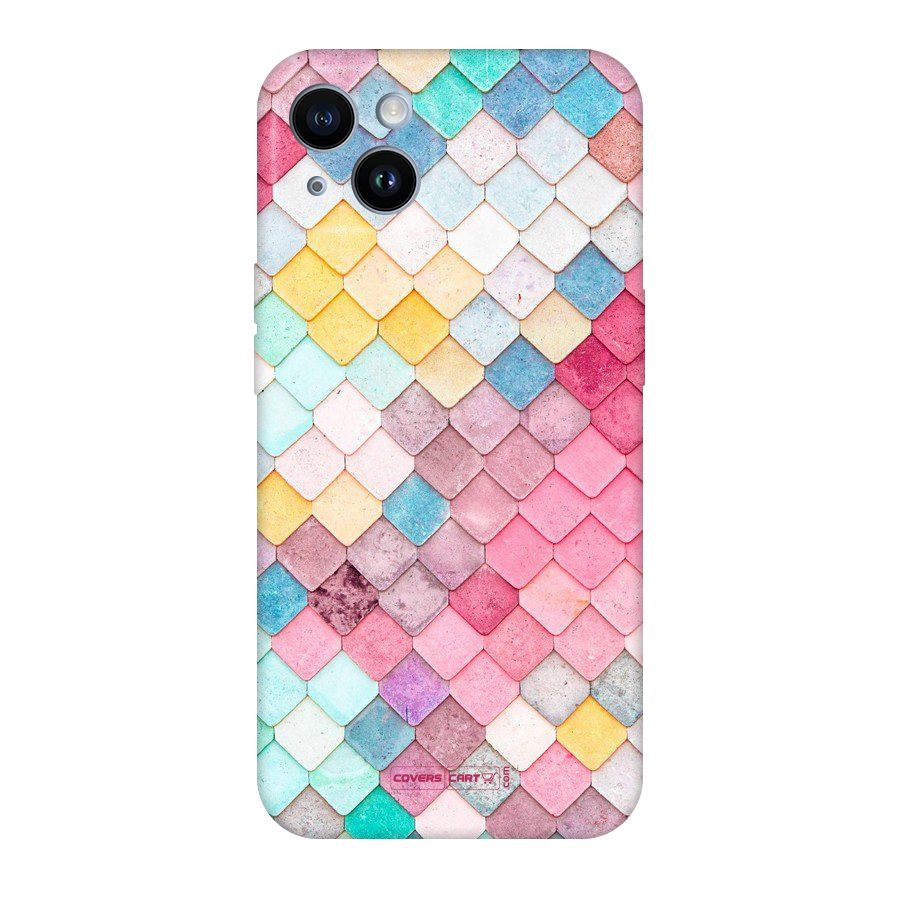 Rocks Pattern Design Original Polycarbonate Back Case for iPhone 14