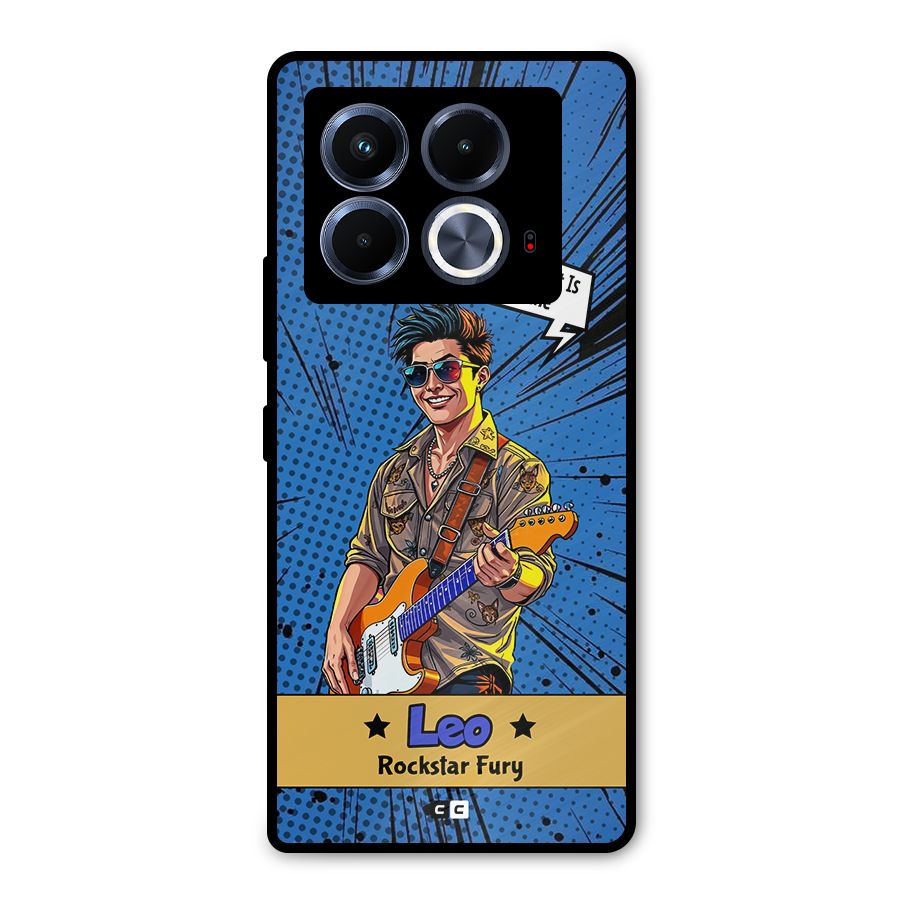 Rockstar Leo Metal Back Case for Infinix Note 40 5G