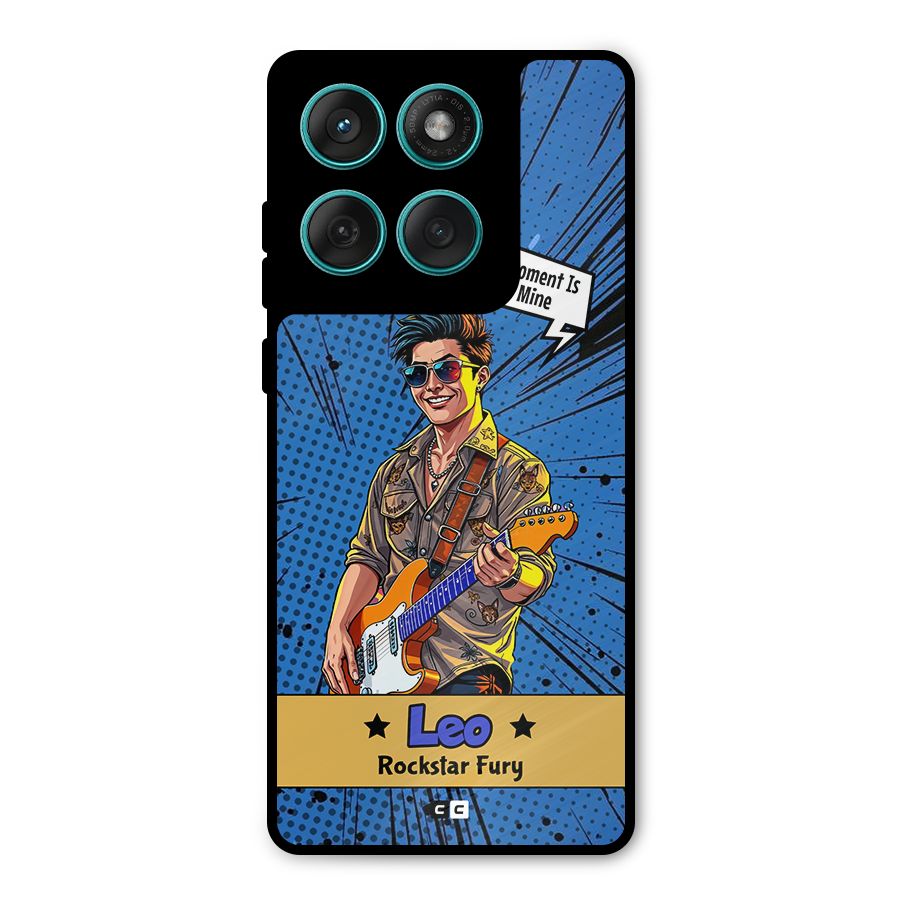 Rockstar Leo Metal Back Case for Motorola Edge 60 Fusion