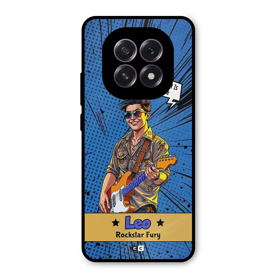 Rockstar Leo Metal Back Case for Oppo F29