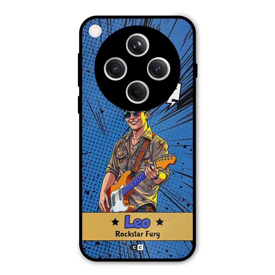 Rockstar Leo Metal Back Case for Oppo Find X8