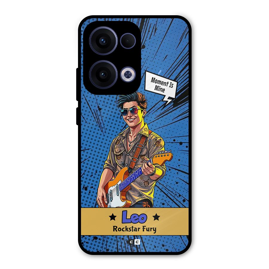 Rockstar Leo Metal Back Case for Oppo Reno13