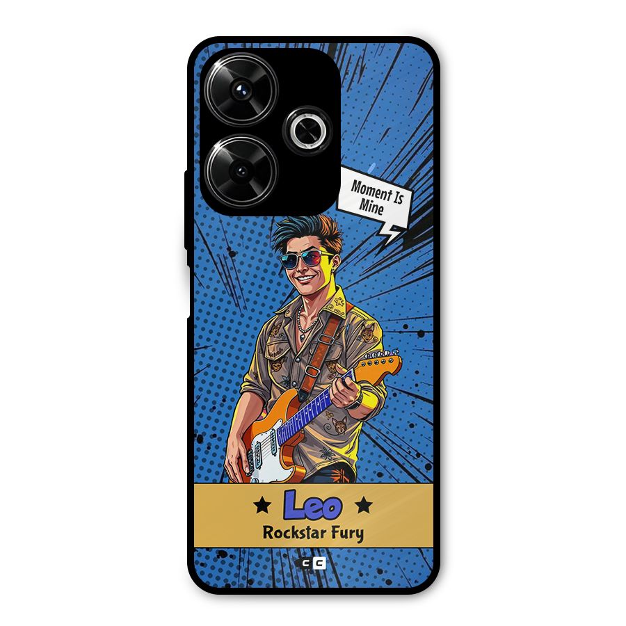 Rockstar Leo Metal Back Case for Poco M6 Plus