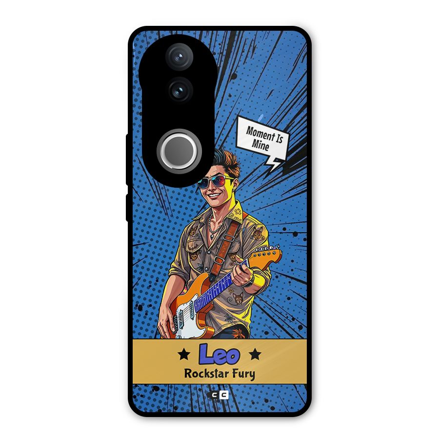 Rockstar Leo Metal Back Case for Vivo V50e