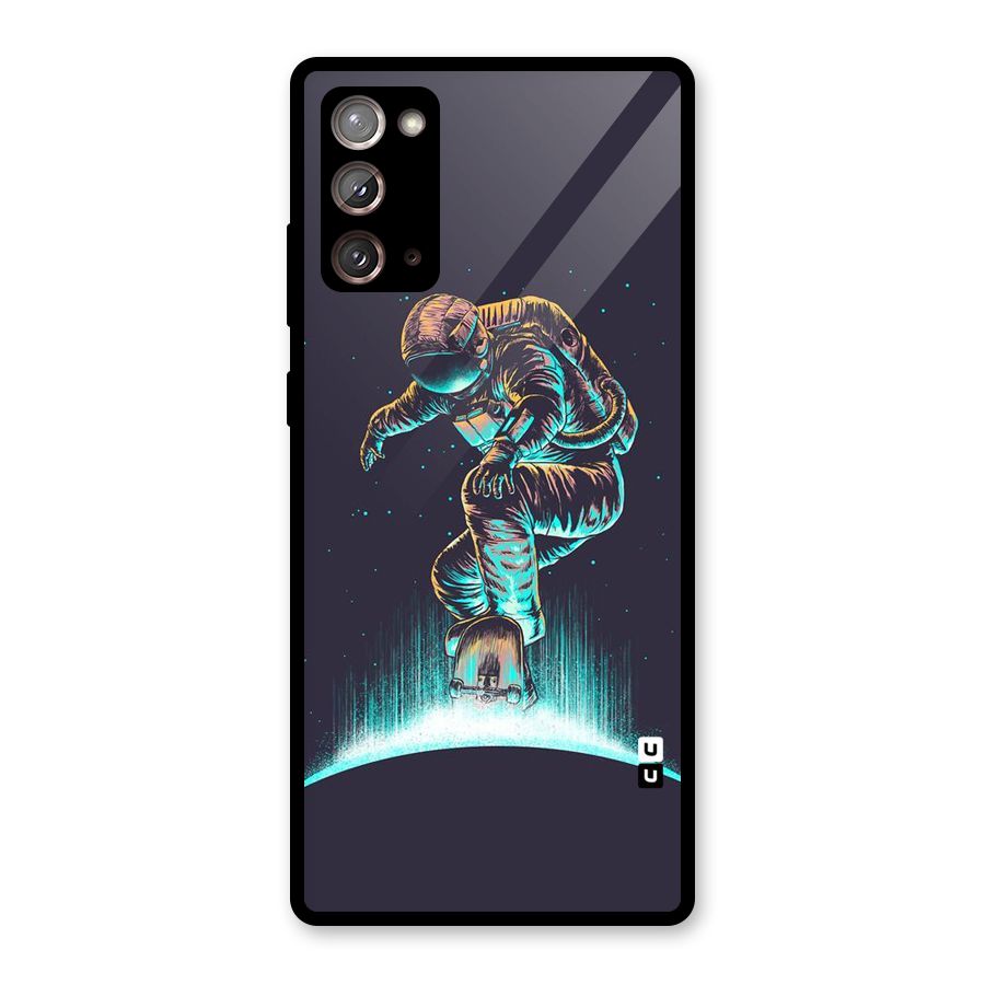 Rolling Spaceman Glass Back Case for Galaxy Note 20