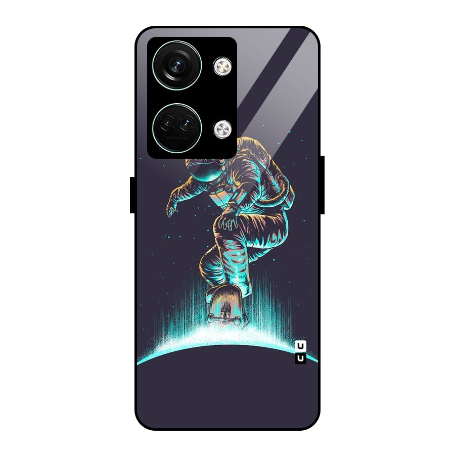 Rolling Spaceman Glass Back Case for Oneplus Nord 3