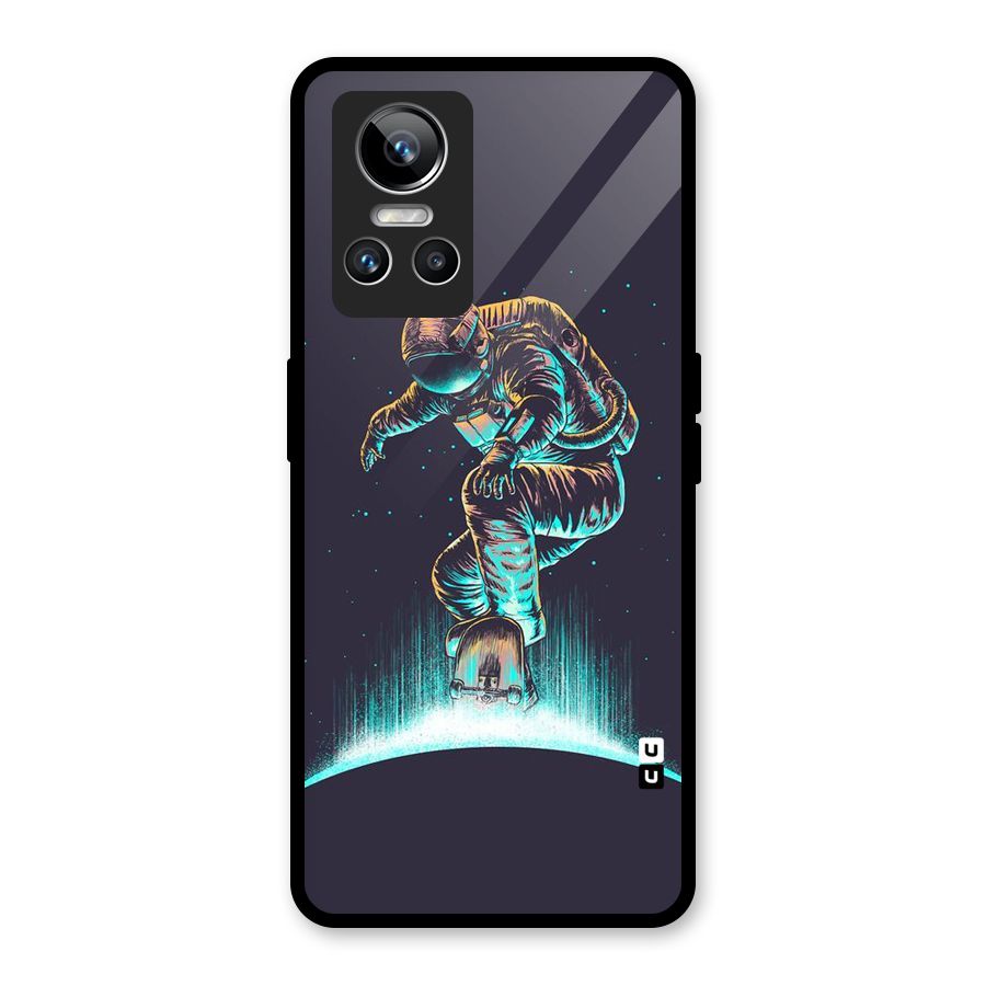 Rolling Spaceman Glass Back Case for Realme GT Neo 3