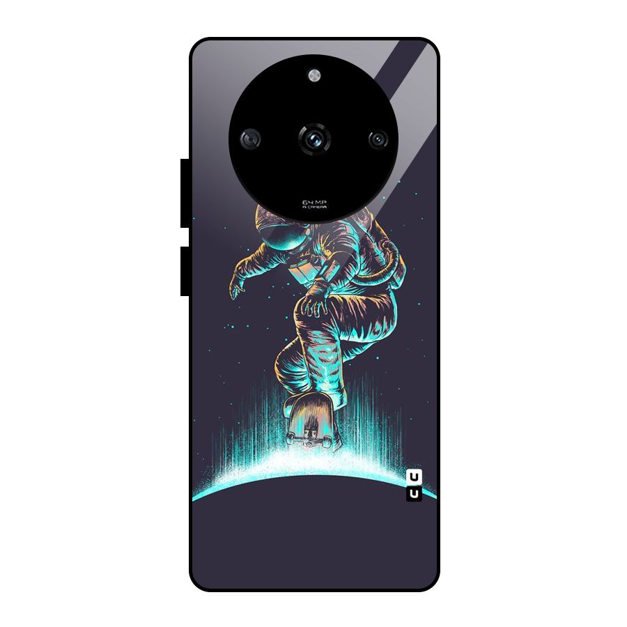Rolling Spaceman Glass Back Case for Realme Narzo 60 5G