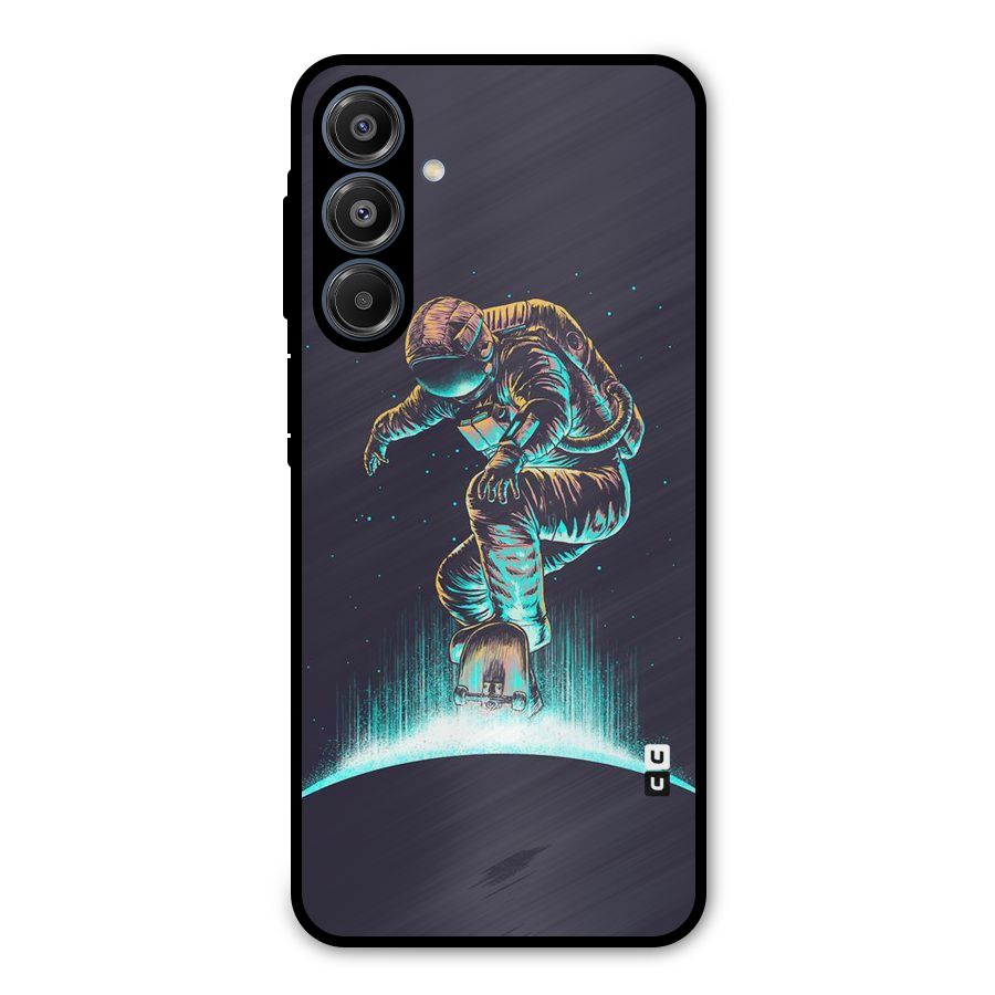 Rolling Spaceman Metal Back Case for Galaxy A16 5G