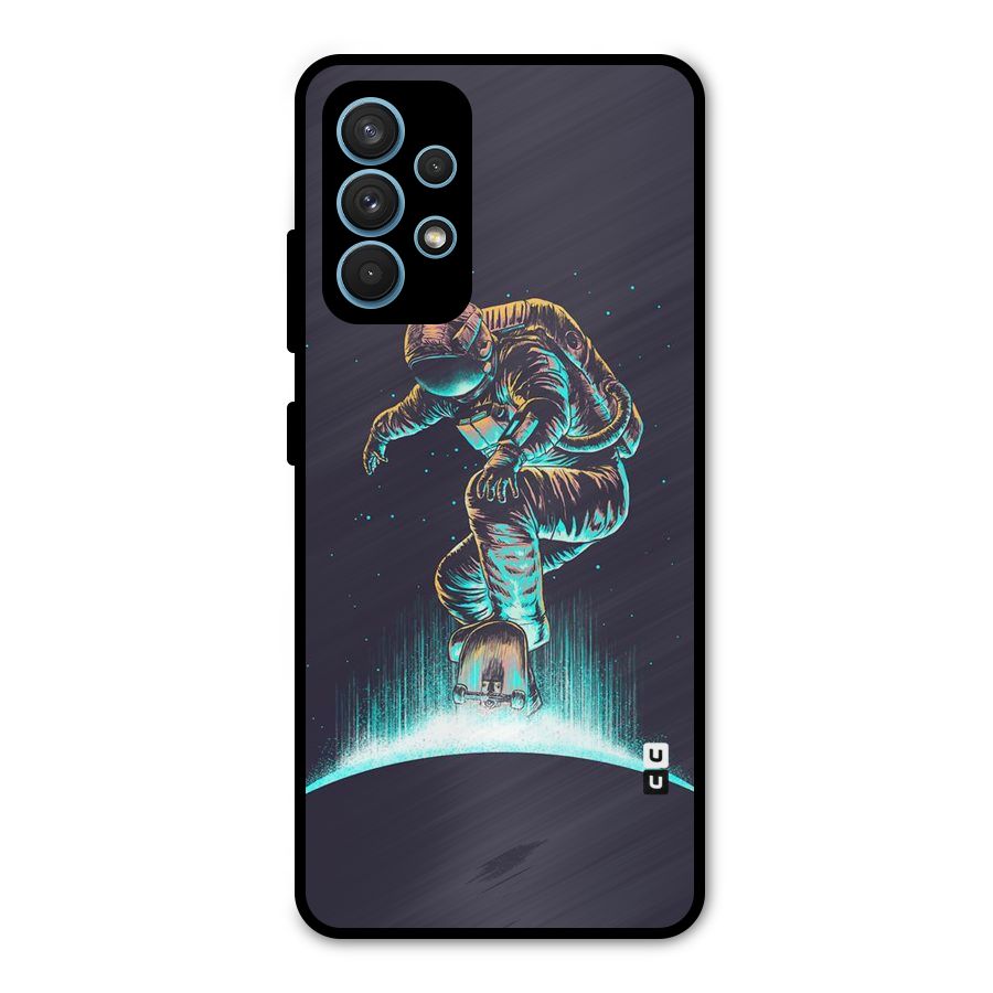 Rolling Spaceman Metal Back Case for Galaxy A32