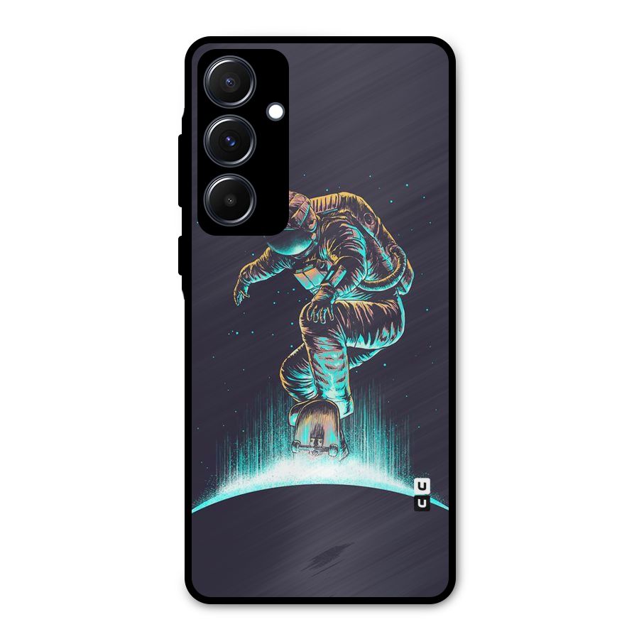 Rolling Spaceman Metal Back Case for Galaxy A55