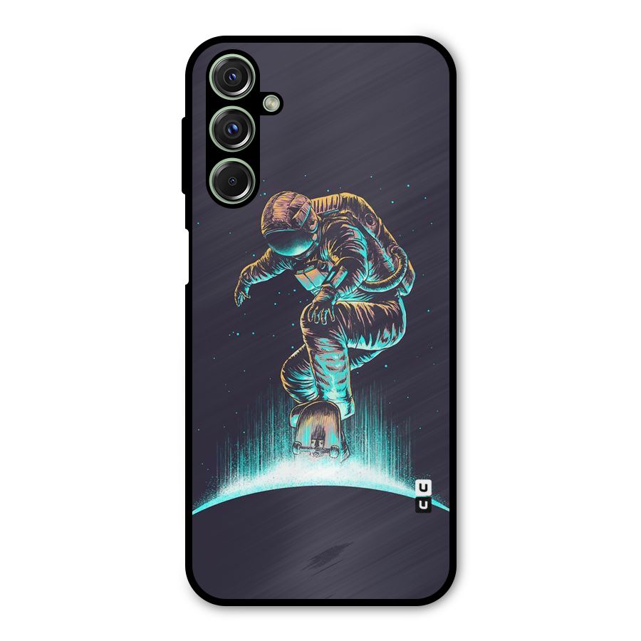 Rolling Spaceman Metal Back Case for Galaxy F34