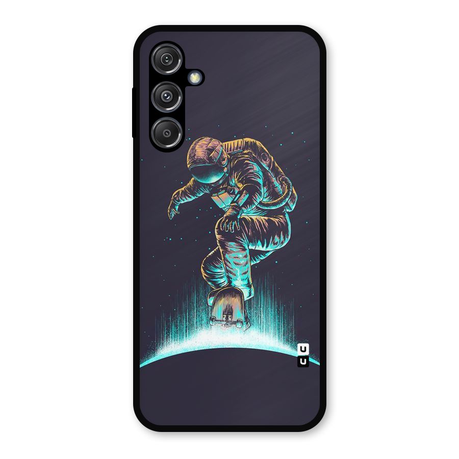 Rolling Spaceman Metal Back Case for Galaxy M34 5G