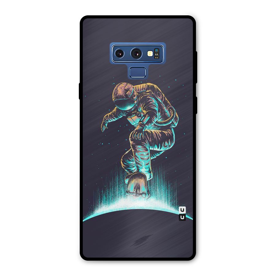 Rolling Spaceman Metal Back Case for Galaxy Note 9