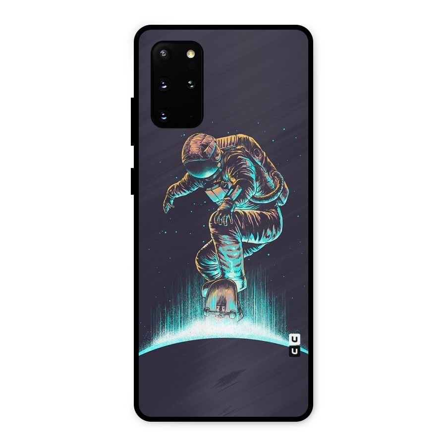 Rolling Spaceman Metal Back Case for Galaxy S20 Plus