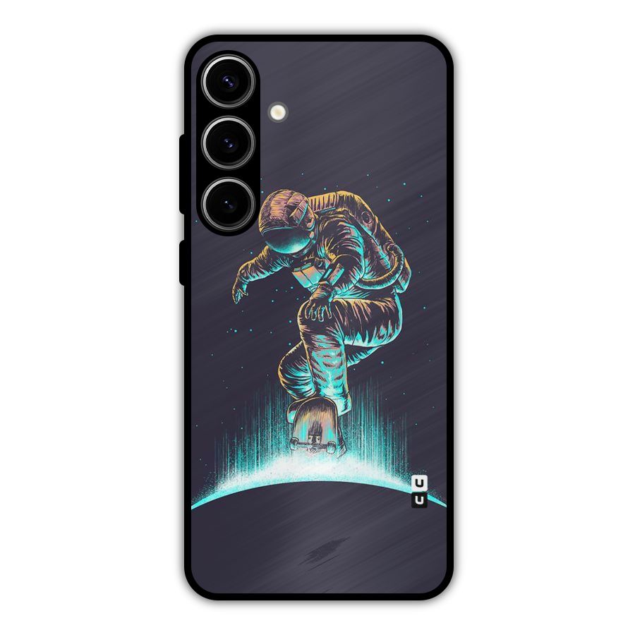 Rolling Spaceman Metal Back Case for Galaxy S24 Plus